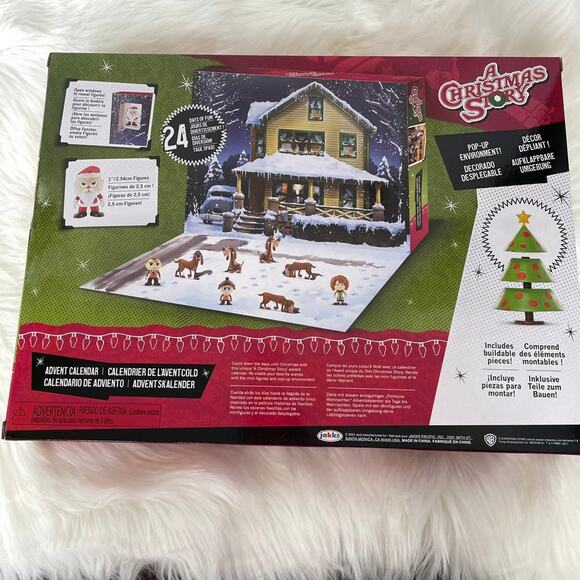 A Christmas Story Advent Calendar NEW Old Stock Movie Collectible Holiday Toy - Picture 2 of 10